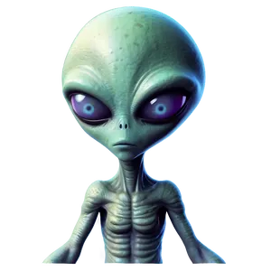 Sweet Alien Illustration Png 06292024 PNG Image