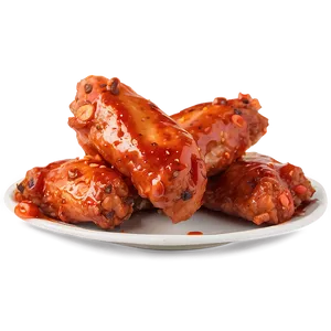 Sweet And Spicy Hot Wings Png 06282024 PNG Image