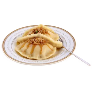 Sweet Apple Pierogi Dessert Png 06252024 PNG Image