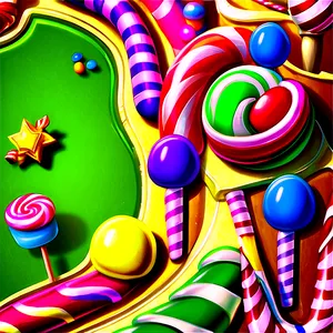 Sweet Candy Land Map Png Jpr46 PNG Image