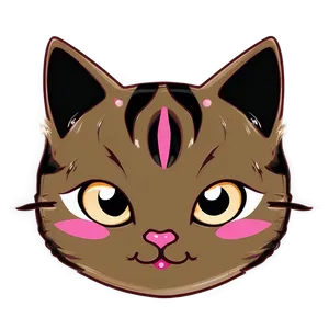 Sweet Kawaii Kitty Illustration Png 62 PNG Image