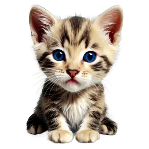 Sweet Kitten Graphic Png 06242024 PNG Image