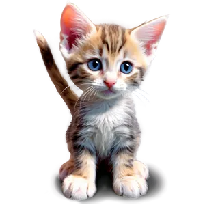 Sweet Kitten Graphic Png 06242024 PNG Image