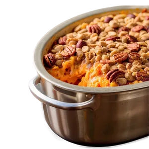 Sweet Potato Casserole Png Mgq PNG Image