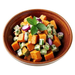 Sweet Potato Salad Png 06122024 PNG Image