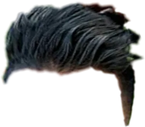 Swept_ Back_ Hairstyle_ Transparent_ Background PNG Image