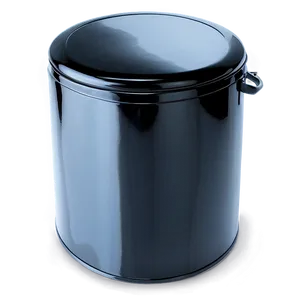 Swing Lid Bin Glossy Black Png Aim PNG Image