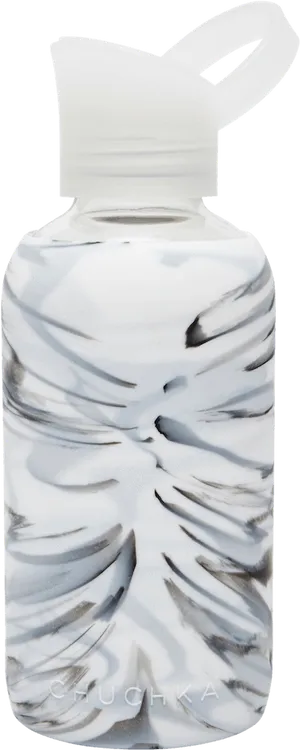 Swirled Design Water Bottle PNG Image