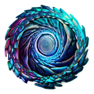 Swirling Vortex Portal Png Kch PNG Image