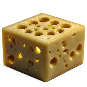 Swiss Cheese Cube Png Goc PNG Image