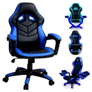 Swivel Gamer Chair Png Mtm PNG Image