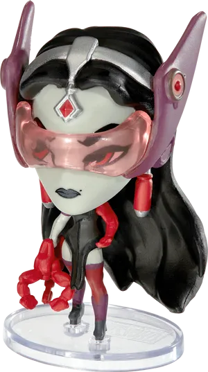 Symmetra Overwatch Funko Pop Figure PNG Image