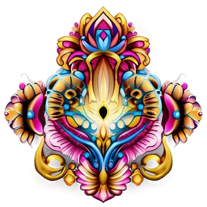 Symmetrical Chest Tattoo Designs Png Bfm8 PNG Image