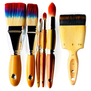 Synthetic Paint Brushes Png Alb40 PNG Image