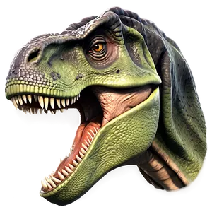 T Rex Head Profile View Png Swl PNG Image