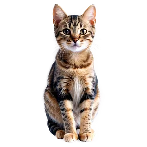 Tabby Cat Clipart Png Khr PNG Image