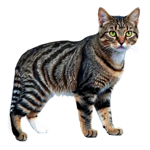 Tabby Cat Clipart Png Thh PNG Image