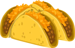 Taco Tuesday Delicious Mexican Food PNG Image