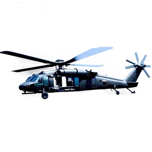 Tactical Black Hawk Helicopter Png 77 PNG Image