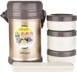 Tafuco Insulated Tiffin Box Set PNG Image