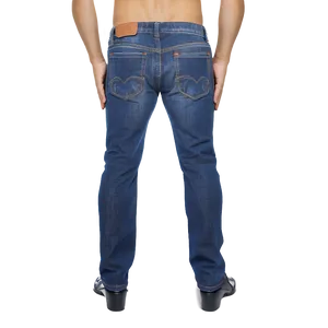 Tailored Fit Blue Jeans Png Wgh94 PNG Image