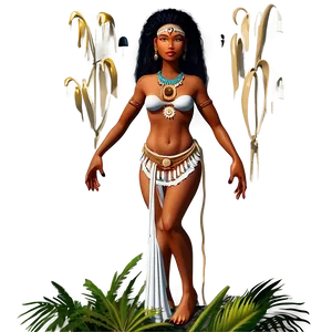 Taino Moon Goddess Atabey Png Qmy86 PNG Image