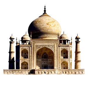 Taj Mahal Silhouette Png Kyp43 PNG Image