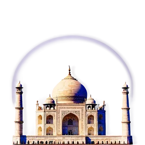 Taj Mahal Sunrise Background Png Tiy PNG Image