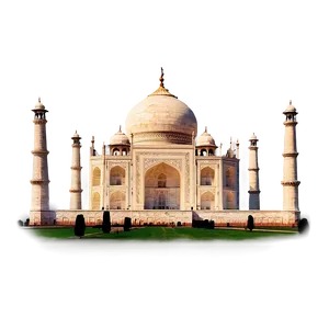 Taj Mahal Under Moonlight Png Gys PNG Image