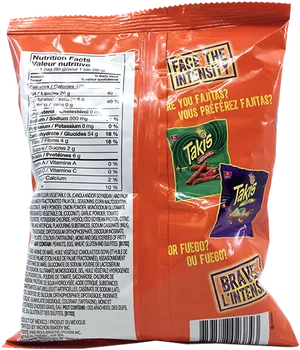 Takis Fuego Snack Pack PNG Image