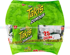 Takis Zombie Mini Snack Pack Image PNG Image