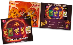 Takis2017 National Sales Meeting Materials PNG Image