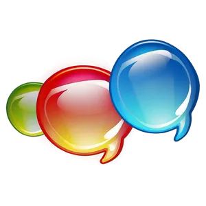 Talk Bubble Set Png Ntt63 PNG Image