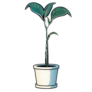 Tall Plant Outline Png Kay PNG Image