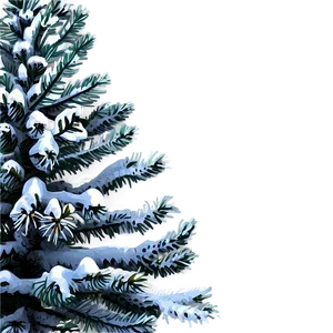 Tall Spruce Tree Illustration Png Rdt88 PNG Image