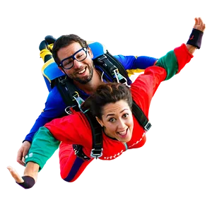 Tandem Skydive Png Tea74 PNG Image