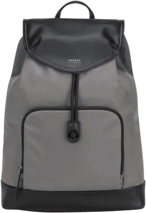 Targus Modern Black Backpack PNG Image