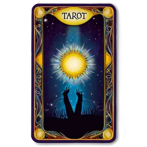 Tarot Card Template For Creatives Png Ybe84 PNG Image