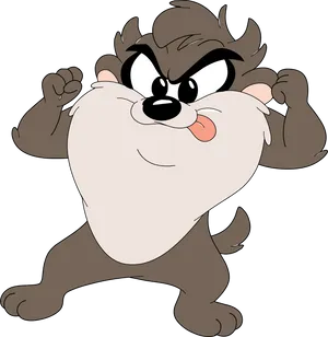 Tasmanian_ Devil_ Cartoon_ Character PNG Image