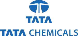 Tata Chemicals Logo Blue Background PNG Image