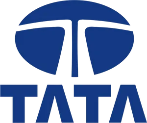 Tata Group Logo Blue Background PNG Image