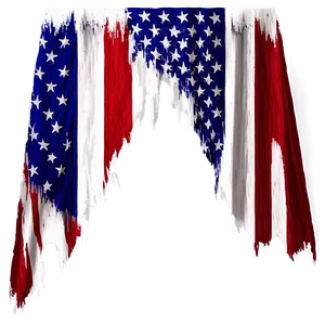 Tattered Flag A PNG Image