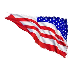 Tattered Flag C PNG Image