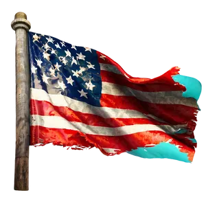 Tattered Flag Texture Png 06282024 PNG Image