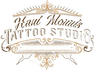 Tattoo Studio Vintage Logo Design PNG Image