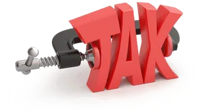 Tax Burden Concept PNG Image