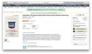 Taxing Wars Book Amazon Listing PNG Image