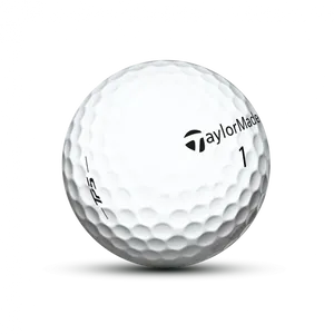 Taylor Made Golf Ball Black Background PNG Image