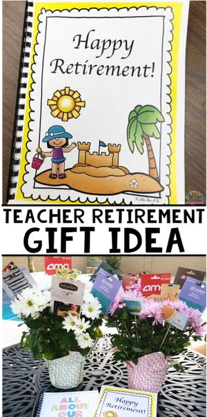 Teacher Retirement Gift Idea PNG Image