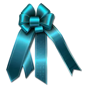 Teal Ribbon Banner Png Eph PNG Image